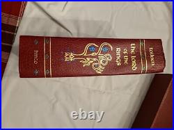 The Lord Of The Rings Red Leather 1994 Collector Edition JRR Tolkien WITH MAP
