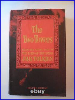 The Lord Of The Rings Second Edition Rev. Tolkien 3-Vol Boxed Set with DJs & Maps