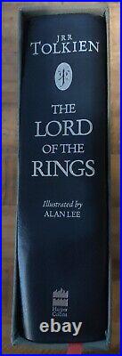 The Lord Of The Rings Tolkien Centenary Edition #88/250 Signed By Alan Lee Rare