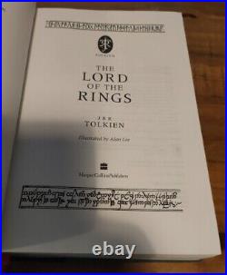 The Lord Of The Rings Tolkien Centenary Edition #88/250 Signed By Alan Lee Rare