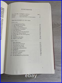 The Lord Of The Rings Tolkien Houghton Mifflin Collection Edition 1987