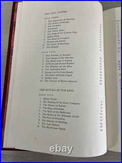 The Lord Of The Rings Tolkien Houghton Mifflin Collection Edition 1987