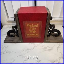The Lord Of The Rings Trilogy-1965 Revised 2nd Ed. Red Box/Maps/DJ's