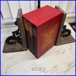 The Lord Of The Rings Trilogy-1965 Revised 2nd Ed. Red Box/Maps/DJ's