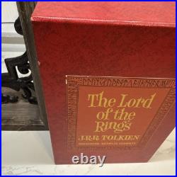 The Lord Of The Rings Trilogy-1965 Revised 2nd Ed. Red Box/Maps/DJ's