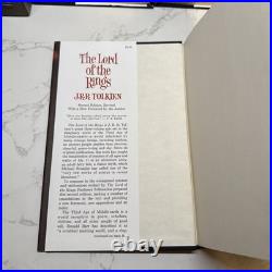 The Lord Of The Rings Trilogy-1965 Revised 2nd Ed. Red Box/Maps/DJ's