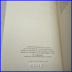 The Lord Of The Rings Trilogy-1965 Revised 2nd Ed. Red Box/Maps/DJ's