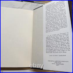 The Lord Of The Rings Trilogy-1965 Revised 2nd Ed. Red Box/Maps/DJ's