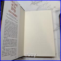 The Lord Of The Rings Trilogy-1965 Revised 2nd Ed. Red Box/Maps/DJ's