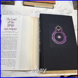 The Lord Of The Rings Trilogy-1965 Revised 2nd Ed. Red Box/Maps/DJ's