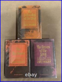 The Lord Of The Rings Trilogy JRR Tolkien FIRST PRINTING Set 1967 RARE + Maps