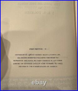 The Lord Of The Rings Trilogy JRR Tolkien FIRST PRINTING Set 1967 RARE + Maps