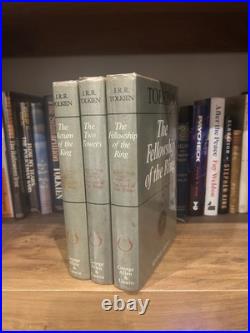 The Lord Of The Rings Trilogy Tolkien 1967 Second Edition Books Lotr Revised