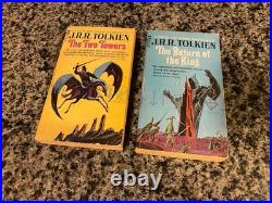The Lord Of The Rings Two Towers/Return King Ace Unauthorized Paperback Set