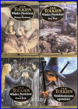 The Lord Of The Rings + by J. R. R. Tolkien (Polish Edition, HC, 4 Volumes, 2001)