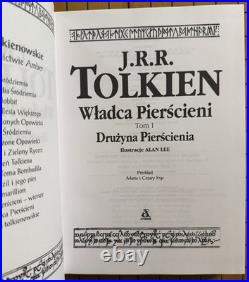 The Lord Of The Rings + by J. R. R. Tolkien (Polish Edition, HC, 4 Volumes, 2001)