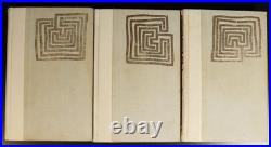 The Lord Of The Rings by JRR Tolkien Folio Society White 1977 3vol Set 1st Ed