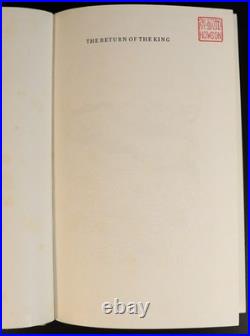 The Lord Of The Rings by JRR Tolkien Folio Society White 1977 3vol Set 1st Ed