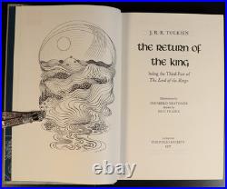 The Lord Of The Rings by JRR Tolkien Folio Society White 1977 3vol Set 1st Ed