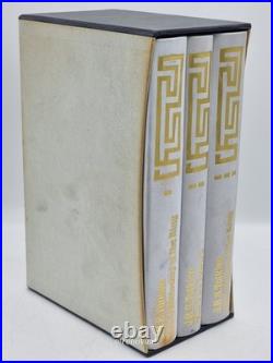 The Lord of The Rings 3 vol JRR Tolkien Folio Society White 1979 set