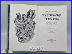 The Lord of The Rings 3 vol JRR Tolkien Folio Society White 1979 set
