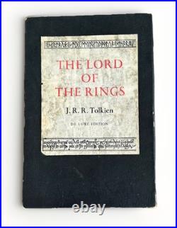 The Lord of The Rings Deluxe Edition 1974 Allen & Unwin 4th impression 1974 Box
