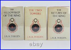 The Lord of The Rings First Editions 1959 1966 J R R Tolkien 8,12,11 Allen Unwin