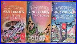 The Lord of The Rings by J. R. R. Tolkien Box Set Ballantine Remington Art