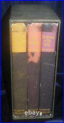 The Lord of the Rings 1965 J. R. R. Tolkien 3 Vol set w RARE DJs and Slipcase