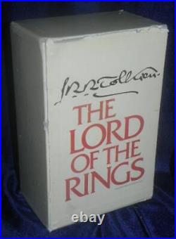 The Lord of the Rings 1965 J. R. R. Tolkien 3 Vol set w RARE DJs and Slipcase