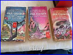 The Lord of the Rings, 1969, paperback boxset, Ballantine, Dolphin ed, Tolkien