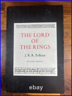 The Lord of the Rings 1985 Deluxe Ed, 10th Impression With Maps and Slipcase The Lord of the Rings 1985 Deluxe Ed, 10th Impression With Maps and Slipcase