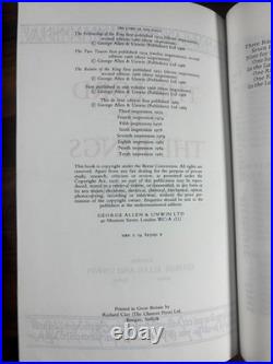 The Lord of the Rings 1985 Deluxe Ed, 10th Impression With Maps and Slipcase