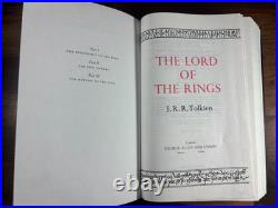 The Lord of the Rings 1985 Deluxe Ed, 10th Impression With Maps and Slipcase