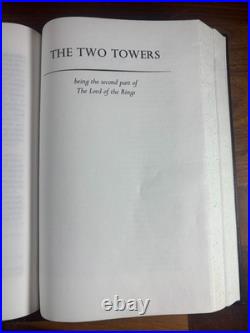 The Lord of the Rings 1985 Deluxe Ed, 10th Impression With Maps and Slipcase