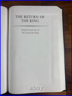 The Lord of the Rings 1985 Deluxe Ed, 10th Impression With Maps and Slipcase