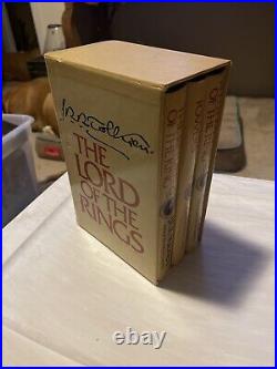 The Lord of the Rings 3-Book Hardcover Set with Slipcase -with Maps
