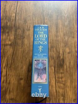 The Lord of the Rings 3 In 1 Volume Set By J. R. R. Tolkien Hardback 1989 Rare
