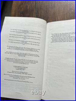 The Lord of the Rings 3 In 1 Volume Set By J. R. R. Tolkien Hardback 1989 Rare