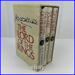 The Lord of the Rings 3 Volume Books Box Set by J. R. R. Tolkien Hard Back 1978