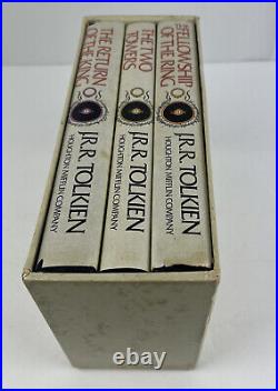 The Lord of the Rings 3 Volume Books Box Set by J. R. R. Tolkien Hard Back 1978