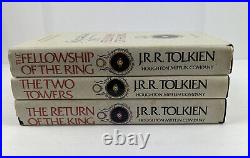 The Lord of the Rings 3 Volume Books Box Set by J. R. R. Tolkien Hard Back 1978