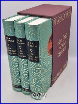 The Lord of the Rings (3 vol) J. R. R. Tolkien Folio Society 2010 VGC