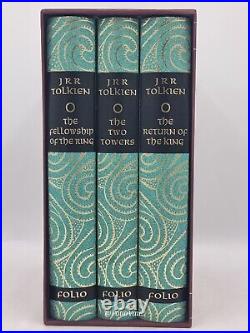 The Lord of the Rings (3 vol) J. R. R. Tolkien Folio Society 2010 VGC