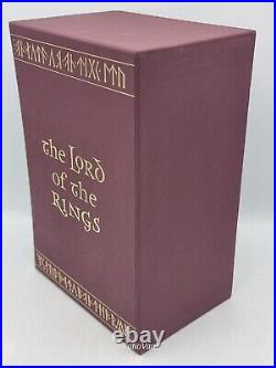 The Lord of the Rings (3 vol) J. R. R. Tolkien Folio Society 2010 VGC