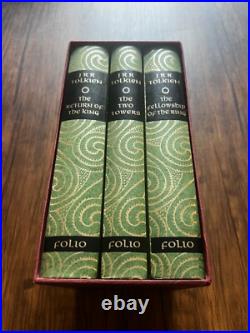The Lord of the Rings 3 volumes J. R. R. Tolkien Folio Society 2001 VGC