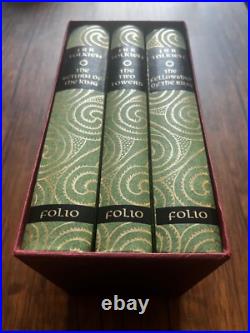 The Lord of the Rings 3 volumes J. R. R. Tolkien Folio Society 2001 VGC