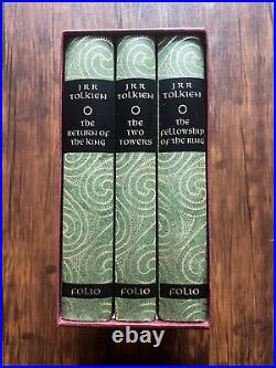 The Lord of the Rings 3 volumes J. R. R. Tolkien Folio Society 2001 VGC