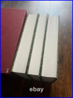 The Lord of the Rings 3 volumes J. R. R. Tolkien Folio Society 2001 VGC