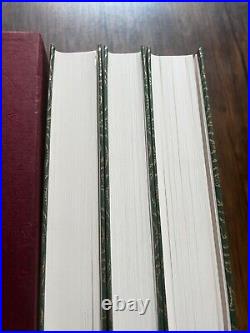 The Lord of the Rings 3 volumes J. R. R. Tolkien Folio Society 2001 VGC